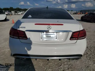 2017 Mercedes-Benz E-Class E 400 with VIN WDDKJ6FBXHF357072, listed as a Copart auction lot 73848914 with 0 mi miles and Salvage Title. Bid and sale history available at carsss.com. Image 6.