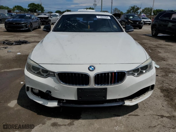 2014 BMW 4 Series 428i xDrive with VIN WBA3N5C52EK197054, listed as a Copart auction lot 71804204 with 168,035 mi miles and Salvage Title. Bid and sale history available at carsss.com. Image 5.