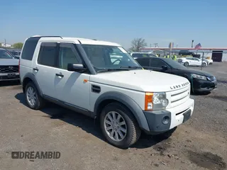 2008 Land Rover LR3 SE with VIN SALAE25498A449219, listed as a IAAI auction lot 42109126 with 105,326 mi miles and . Bid and sale history available at DreamBid. Image 1.