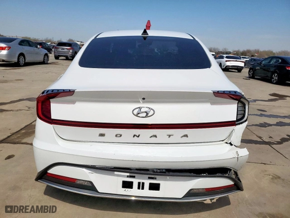 2021 Hyundai Sonata SE with VIN 5NPEG4JA1MH119412, listed as a Copart auction lot 45108835 with 60,777 mi miles and Salvage Title. Bid and sale history available at carsss.com. Image 6.