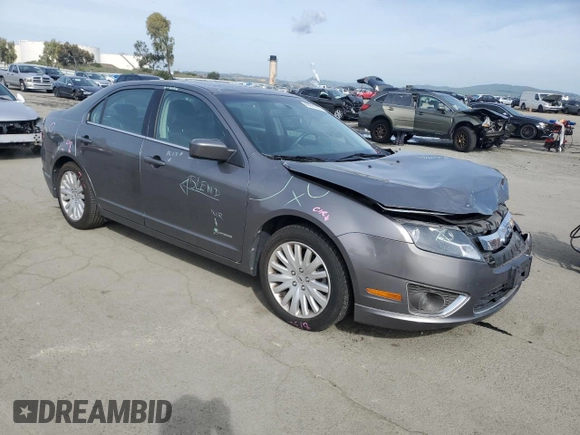 2010 Ford Fusion Hybrid with VIN 3FADP0L38AR303005, listed as a Copart auction lot 49914335 with 88,742 mi miles and Salvage Title. Bid and sale history available at carsss.com. Image 4.