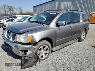 2006 Nissan Armada LE z VIN 5N1AA08A56N727172, wystawiony jako Copart lot #50765515 z przebiegiem 232 145 mil mil oraz Szkoda całkowita • Salvage title. Historia ofert i sprzedaży dostępna na DreamBid. Obrazek 1.