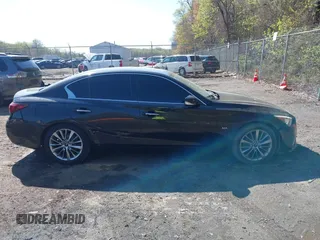 2018 Infiniti Q50 Luxe with VIN JN1EV7AP2JM352392, listed as a IAAI auction lot 41996631 with 90,492 mi miles and . Bid and sale history available at carsss.com. Image 12.