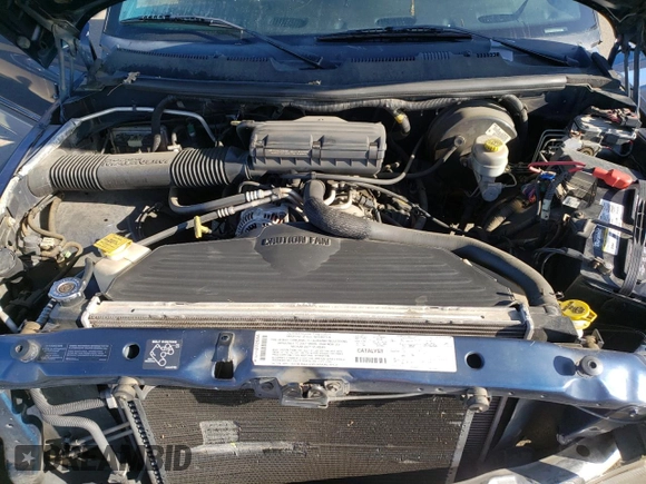 2001 Dodge 2500 with VIN 1B7KC23Z81J213165, listed as a Copart auction lot 51532465 with 117,150 mi miles and Salvage title. Bid and sale history available at DreamBid. Image 13.