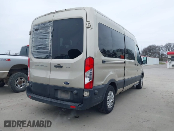 2019 Ford Transit Passenger XL with VIN 1FBAX2CM4KKA98570, listed as a IAAI auction lot 41639583 with 117,876 mi miles and . Bid and sale history available at carsss.com. Image 4.