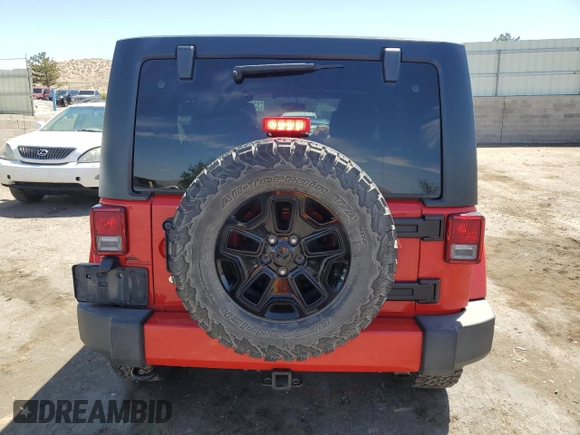 2018 Jeep Wrangler Unlimited Sahara with VIN 1C4HJWEG0JL923216, listed as a Copart auction lot 53347605 with 129,843 mi miles and Salvage title. Bid and sale history available at DreamBid. Image 6.