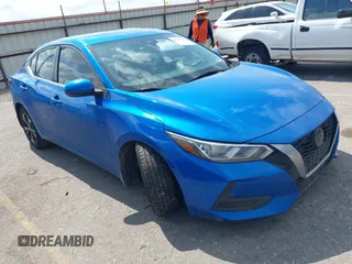 2020 Nissan Sentra SV with VIN 3N1AB8CV3LY302108, listed as a IAAI auction lot 42277813 with 146,209 mi miles and . Bid and sale history available at DreamBid. Image 1.