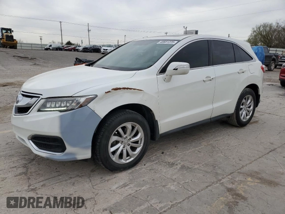 2016 Acura RDX Technology with VIN 5J8TB3H5XGL006276, listed as a Copart auction lot 48681225 with 150,393 mi miles and Salvage Title. Bid and sale history available at DreamBid. Image 1.