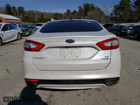 2016 Ford Fusion SE with VIN 3FA6P0T98GR294120, listed as a Copart auction lot 48351815 with 161,300 mi miles and Salvage Title. Bid and sale history available at carsss.com. Image 6.
