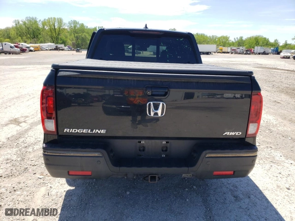 2018 Honda Ridgeline Black Edition with VIN 5FPYK3F84JB016143, listed as a Copart auction lot 51520004 with 97,053 mi miles and Salvage Title. Bid and sale history available at carsss.com. Image 6.