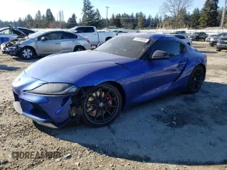 2024 Toyota GR Supra 3.0 with VIN WZ1DB0G08RW065269, listed as a Copart auction lot 44769835 with 3,465 mi miles and Salvage Title. Bid and sale history available at carsss.com. Image 1.
