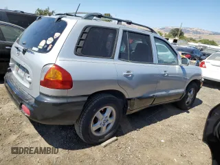 2004 Hyundai Santa Fe GLS with VIN KM8SC13E14U730278, listed as a Copart auction lot 63551294 with 100,583 mi miles and Salvage Title. Bid and sale history available at carsss.com. Image 3.