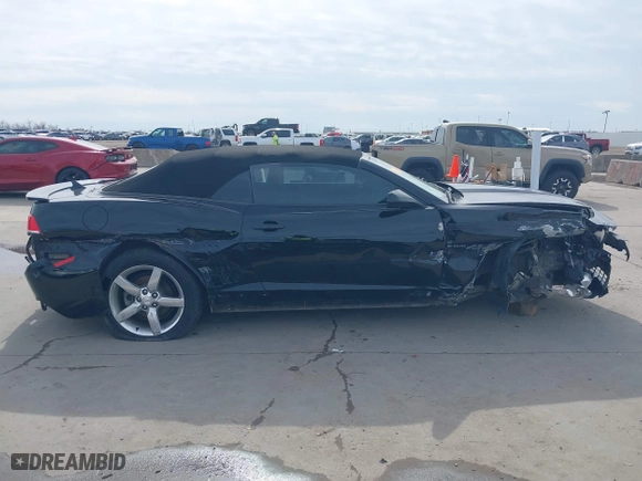 2015 Chevrolet Camaro LT with VIN 2G1FD3D39F9186469, listed as a IAAI auction lot 41661245 with 93,705 mi miles. Bid and sale history available at carsss.com. Image 14.