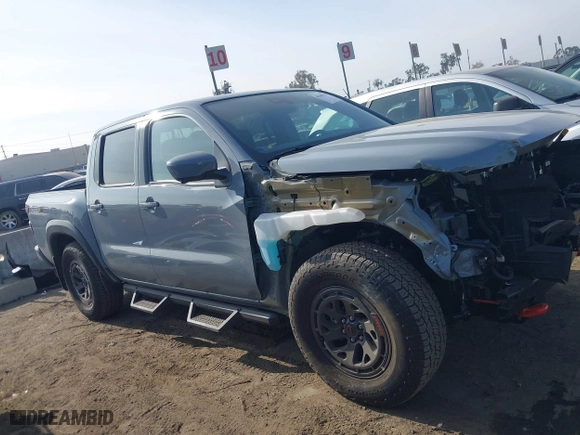 2025 Nissan Frontier SV with VIN 1N6ED1EJ1SN606654, listed as a IAAI auction lot 41188337 with 3,567 mi miles. Bid and sale history available at carsss.com. Image 14.