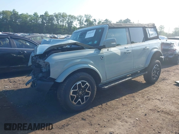 2022 Ford Bronco with VIN 1FMEE5DP7NLA78997, listed as a IAAI auction lot 42462203 with 20,253 mi miles and . Bid and sale history available at DreamBid. Image 17.