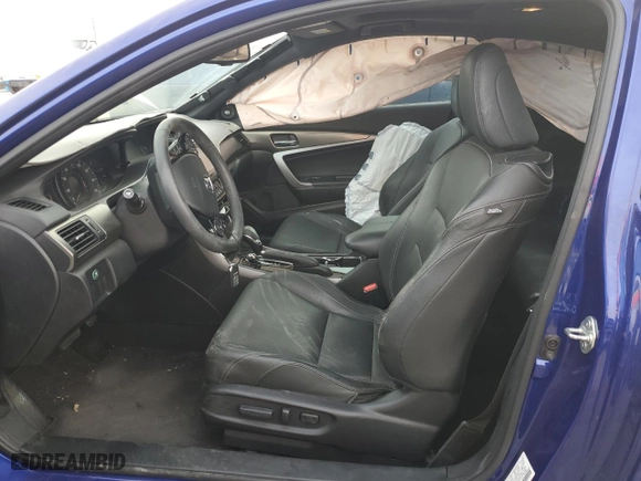 2016 Honda Accord Coupe EX-L with VIN 1HGCT2B81GA000212, listed as a Copart auction lot 44734235 with 15,182 mi miles and Salvage Title. Bid and sale history available at carsss.com. Image 7.