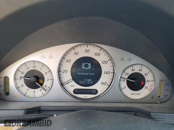 2007 Mercedes-Benz E 350 z VIN WDBUF56X37A993305, wystawiony jako Copart lot #53154775 z przebiegiem 200 255 mil mil oraz Szkoda całkowita • Salvage title. Historia ofert i sprzedaży dostępna na DreamBid. Obrazek 9.