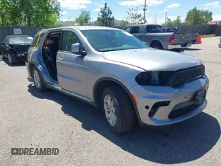 2021 Dodge Durango Pursuit with VIN 1C4SDJFT0MC696318, listed as a IAAI auction lot 42278794 with 46,329 mi miles and . Bid and sale history available at DreamBid. Image 1.