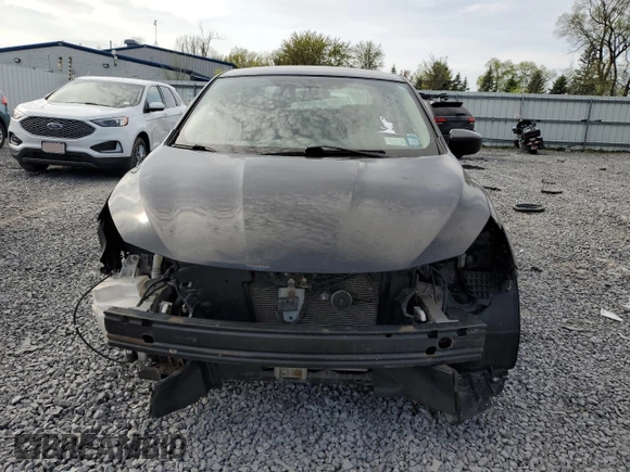 2017 Nissan Sentra SV with VIN 3N1AB7APXHL685502, listed as a Copart auction lot 55575195 with 119,595 mi miles and Salvage Title. Bid and sale history available at carsss.com. Image 5.