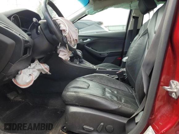 2015 Ford Focus SE with VIN 1FADP3F20FL340284, listed as a Copart auction lot 54115255 with 166,433 mi miles and Clean Title. Bid and sale history available at DreamBid. Image 7.
