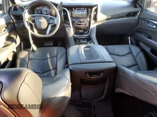 2019 Cadillac Escalade ESV Platinum with VIN 1GYS4KKJ4KR296244, listed as a Copart auction lot 45375865 with 55,746 mi miles and Salvage title. Bid and sale history available at DreamBid. Image 8.