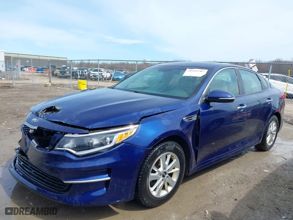 2017 Kia Optima LX with VIN 5XXGT4L39HG152100, listed as a IAAI auction lot 41953707 with 89,273 mi miles. Bid and sale history available at carsss.com. Image 17.