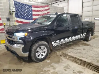 2019 Chevrolet Silverado 1500 LT with VIN 1GCUYDED7KZ315471, listed as a Copart auction lot 43940435 with 168,621 mi miles and Salvage Title. Bid and sale history available at carsss.com. Image 1.