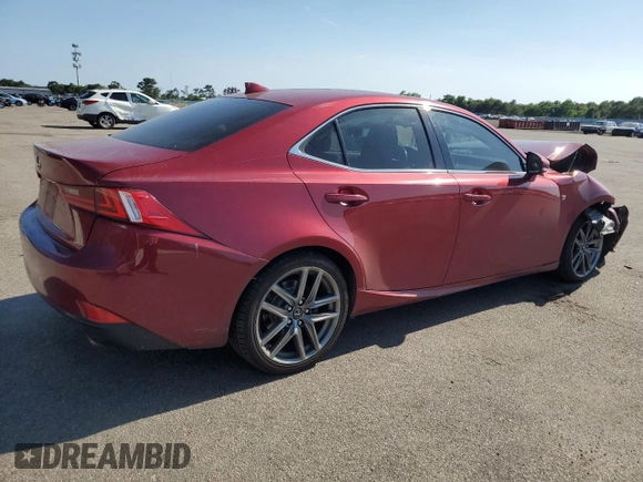 2014 Lexus IS 250 with VIN JTHCF1D27E5007369, listed as a Copart auction lot 62310145 with 79,419 mi miles and Salvage title. Bid and sale history available at DreamBid. Image 3.