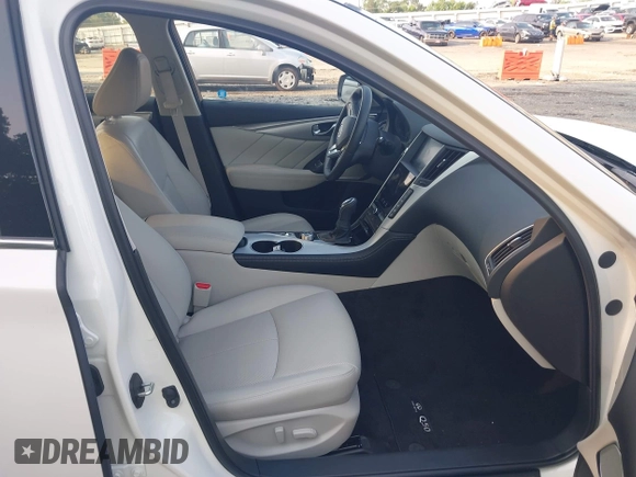 2023 Infiniti Q50 Luxe with VIN JN1EV7BP6PM512345, listed as a IAAI auction lot 42388297 with 11,204 mi miles and . Bid and sale history available at DreamBid. Image 5.