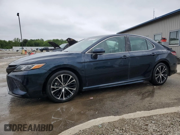 2018 Toyota Camry LE with VIN 4T1B11HK8JU547525, listed as a Copart auction lot 58334445 with 120,602 mi miles and Salvage title. Bid and sale history available at DreamBid. Image 1.