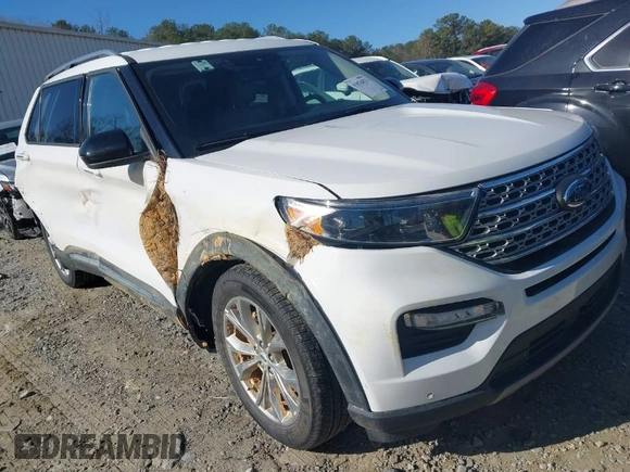 2023 Ford Explorer Limited with VIN 1FMSK8FH0PGB70287, listed as a IAAI auction lot 41826873 with 40,628 mi miles. Bid and sale history available at carsss.com. Image 1.