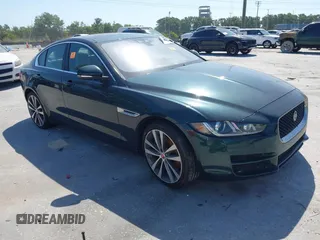2017 Jaguar XE 25t Prestige with VIN SAJAE4BG0HA963656, listed as a IAAI auction lot 42136491 with 1 mi miles. Bid and sale history available at carsss.com. Image 1.