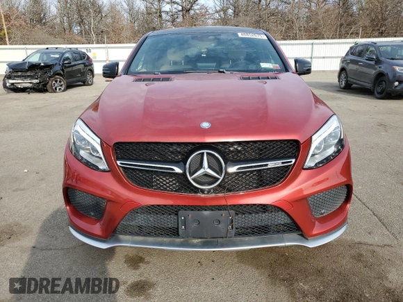 2017 Mercedes-Benz GLE 43 AMG z VIN 4JGED6EB1HA069241, wystawiony jako Copart lot #48852075 z przebiegiem 26 268 mil mil oraz Czysty tytuł • Clean title. Historia ofert i sprzedaży dostępna na DreamBid. Obrazek 5.