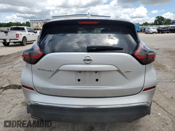 2020 Nissan Murano S z VIN 5N1AZ2AS8LN172866, wystawiony jako Copart lot #55900655 z przebiegiem 46 980 mil mil oraz Szkoda całkowita • Salvage title. Historia ofert i sprzedaży dostępna na DreamBid. Obrazek 6.
