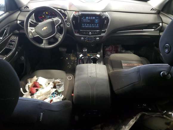 2018 Chevrolet Traverse LT Cloth with VIN 1GNERGKW3JJ251149, listed as a Copart auction lot 43180715 with 57,595 mi miles and Clean Title. Bid and sale history available at carsss.com. Image 8.