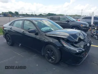 2023 Hyundai Elantra SEL with VIN 5NPLM4AG9PH101104, listed as a IAAI auction lot 42390914 with 19,614 mi miles and . Bid and sale history available at DreamBid. Image 1.