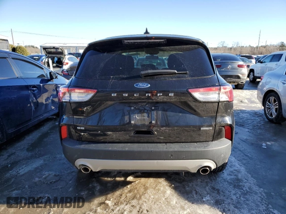 2020 Ford Escape SE Sport Hybrid with VIN 1FMCU9BZ5LUC60677, listed as a Copart auction lot 45990505 with 60,817 mi miles and Salvage Title. Bid and sale history available at DreamBid. Image 6.
