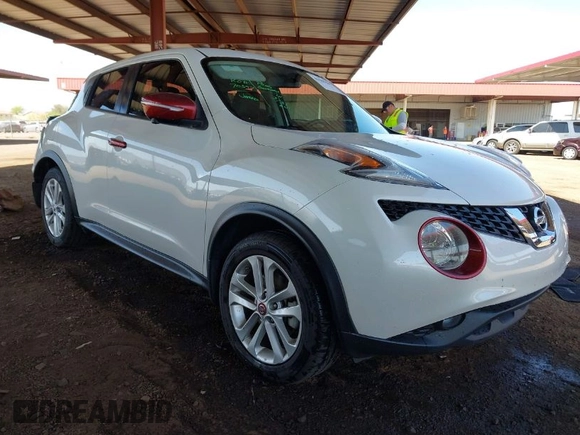 2016 Nissan Juke S with VIN JN8AF5MRXGT600255, listed as a IAAI auction lot 41969449 with 90,125 mi miles. Bid and sale history available at carsss.com. Image 1.
