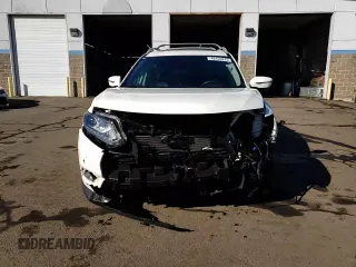 2016 Nissan Rogue SV with VIN 5N1AT2MV1GC785209, listed as a Copart auction lot 46155915 with 127,574 mi miles and Salvage Title. Bid and sale history available at DreamBid. Image 14.