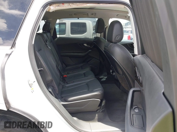 2017 Audi Q7 Premium Plus with VIN WA1LHAF79HD037532, listed as a IAAI auction lot 42549373 with 50,076 mi miles and . Bid and sale history available at DreamBid. Image 8.