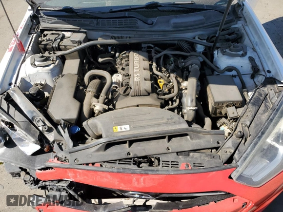 2014 Hyundai Genesis Coupe 2.0T with VIN KMHHT6KD2EU118818, listed as a Copart auction lot 73798724 with 160,059 mi miles and Salvage title. Bid and sale history available at DreamBid. Image 12.