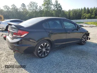 2013 Honda Civic Si with VIN 2HGFB6E58DH705837, listed as a Copart auction lot 62189265 with 211,915 mi miles and Salvage title. Bid and sale history available at DreamBid. Image 3.