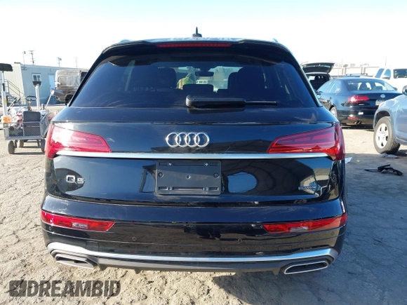 2024 Audi Q5 S line Premium with VIN WA1G2AFY6R2104354, listed as a IAAI auction lot 42248000 with 6,157 mi miles and . Bid and sale history available at DreamBid. Image 17.