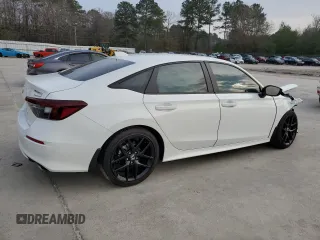 2025 Honda Civic Sedan Sport with VIN 2HGFE2F51SH501246, listed as a Copart auction lot 44232895 with 503 mi miles and Salvage Title. Bid and sale history available at carsss.com. Image 3.