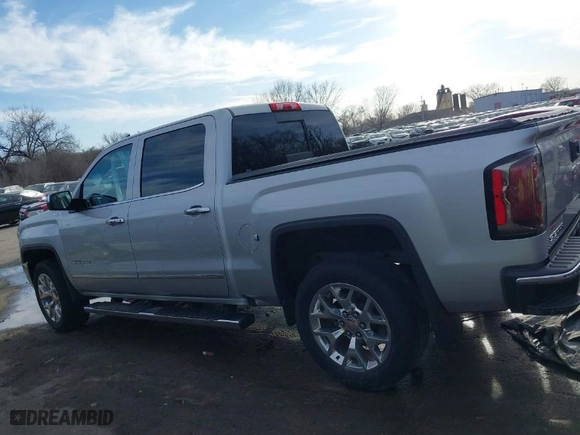 2017 GMC Sierra 1500 SLT with VIN 3GTU2NEC8HG243834, listed as a IAAI auction lot 41683108 with 186,009 mi miles. Bid and sale history available at carsss.com. Image 15.