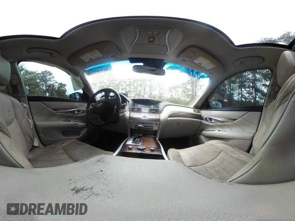 2011 Infiniti M37 with VIN JN1BY1AR5BM374686, listed as a IAAI auction lot 40399732 with 208,337 mi miles. Bid and sale history available at carsss.com. Image 17.