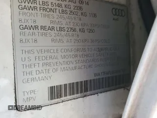 2015 Audi allroad Premium with VIN WA1TFAFL6FA047081, listed as a Copart auction lot 46459765 with 125,901 mi miles and Clean Title. Bid and sale history available at carsss.com. Image 13.