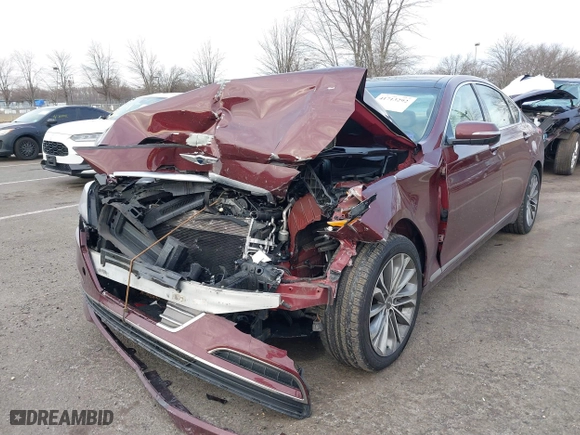 2015 Hyundai Genesis 3.8L with VIN KMHGN4JE8FU036971, listed as a IAAI auction lot 41713292 with 102,009 mi miles. Bid and sale history available at carsss.com. Image 17.