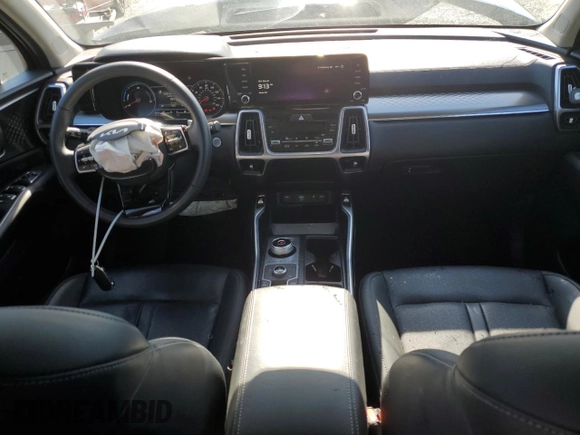 2023 Kia Sorento EX with VIN KNDRHDLG8P5187887, listed as a Copart auction lot 58432935 with 19,269 mi miles and Salvage title. Bid and sale history available at DreamBid. Image 8.