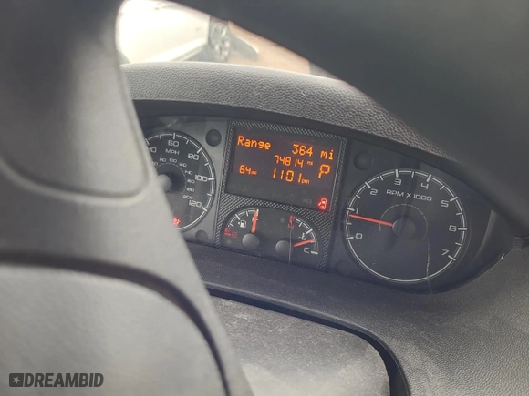 2019 Ram ProMaster Cargo Van with VIN 3C6TRVBG4KE556887, listed as a Copart auction lot 66757814 with 74,814 mi miles and Non Repairable. Bid and sale history available at carsss.com. Image 9.